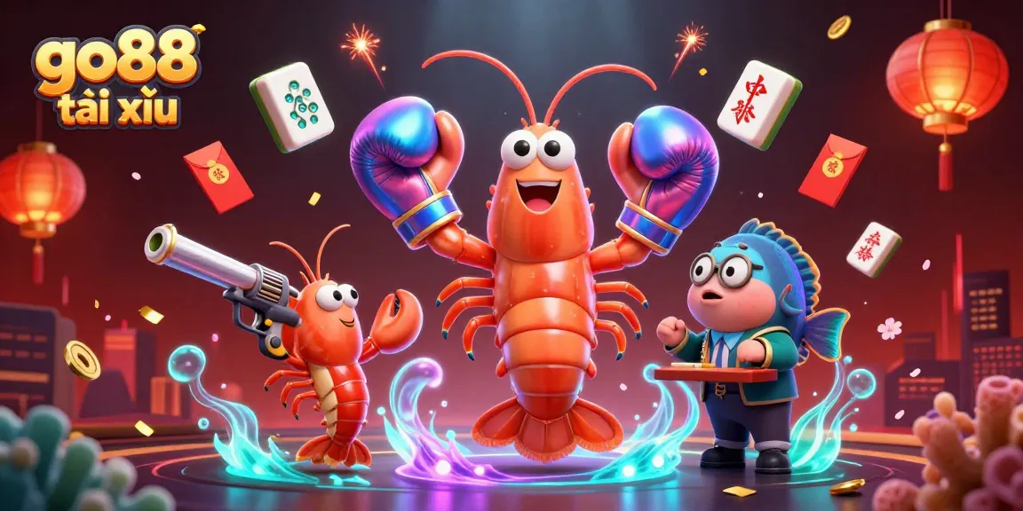 Engage in go88 tài xỉu excitement with a vibrant underwater casino scene featuring animated characters and colorful game elements.
