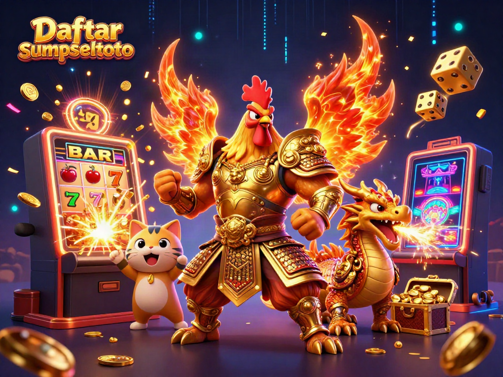 Engage with Daftar sumseltoto through thrilling casino adventures featuring vibrant, animated characters.