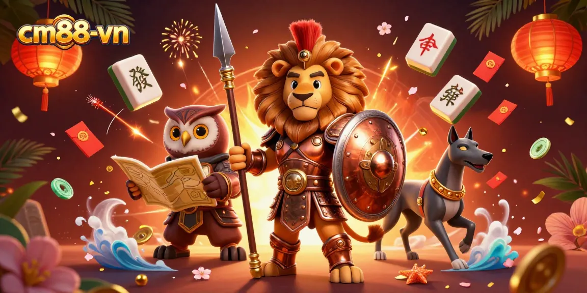 Experience exciting gameplay at cm88-vn with vibrant characters and dynamic casino elements