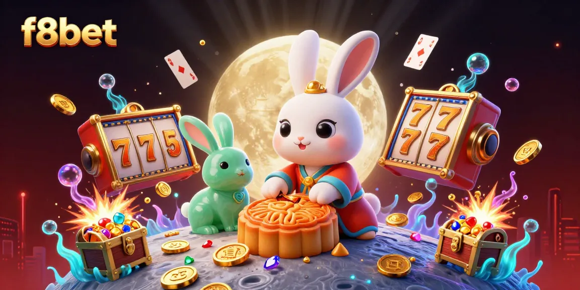 Experience thrilling gameplay with f8bet in this vibrant online casino 3D scene.