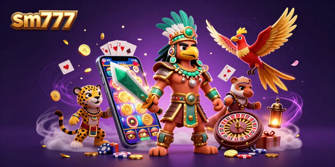 Experience the thrill of sm777 casino gameplay with dynamic characters and colorful slot games.