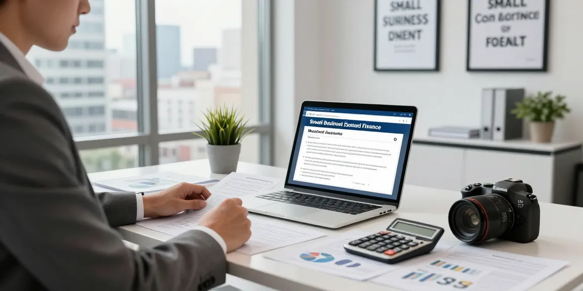 Apply for merchant cash advance with a professional at a desk in a modern office setting, emphasizing quick access to business capital.
