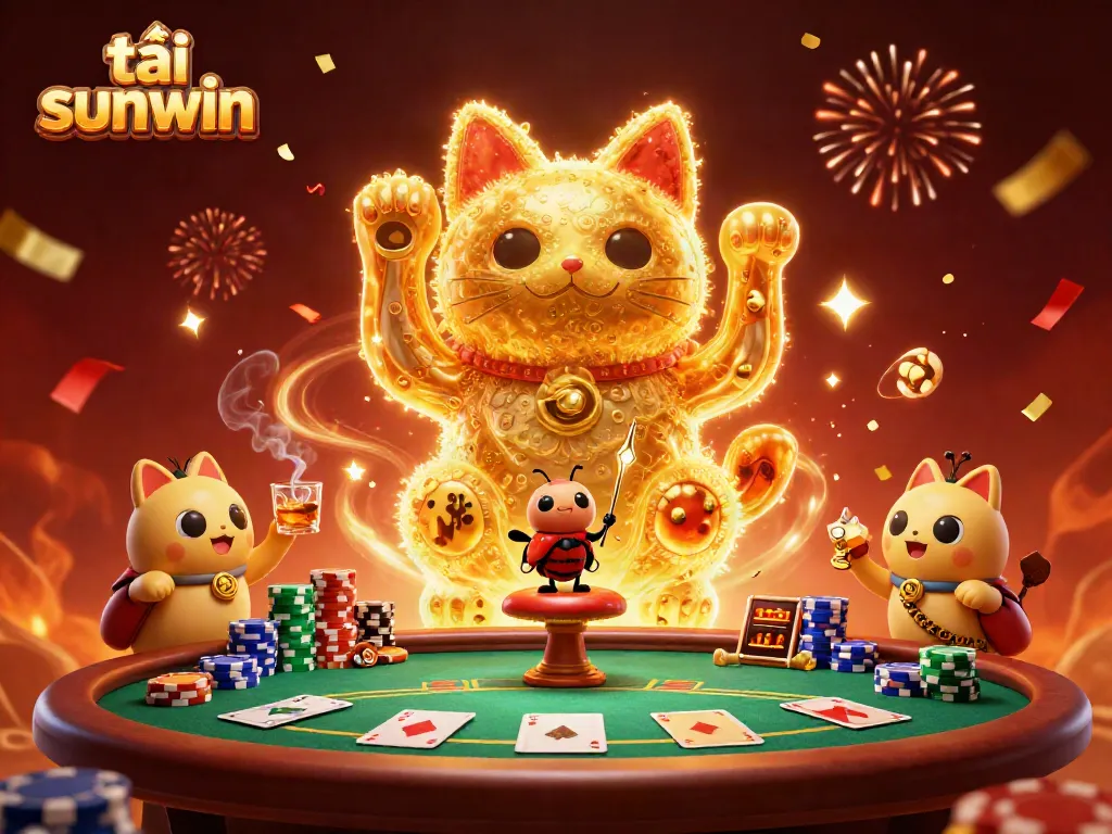 Engage in exhilarating gameplay at tải sunwin, experiencing vibrant casino elements and a festive atmosphere.