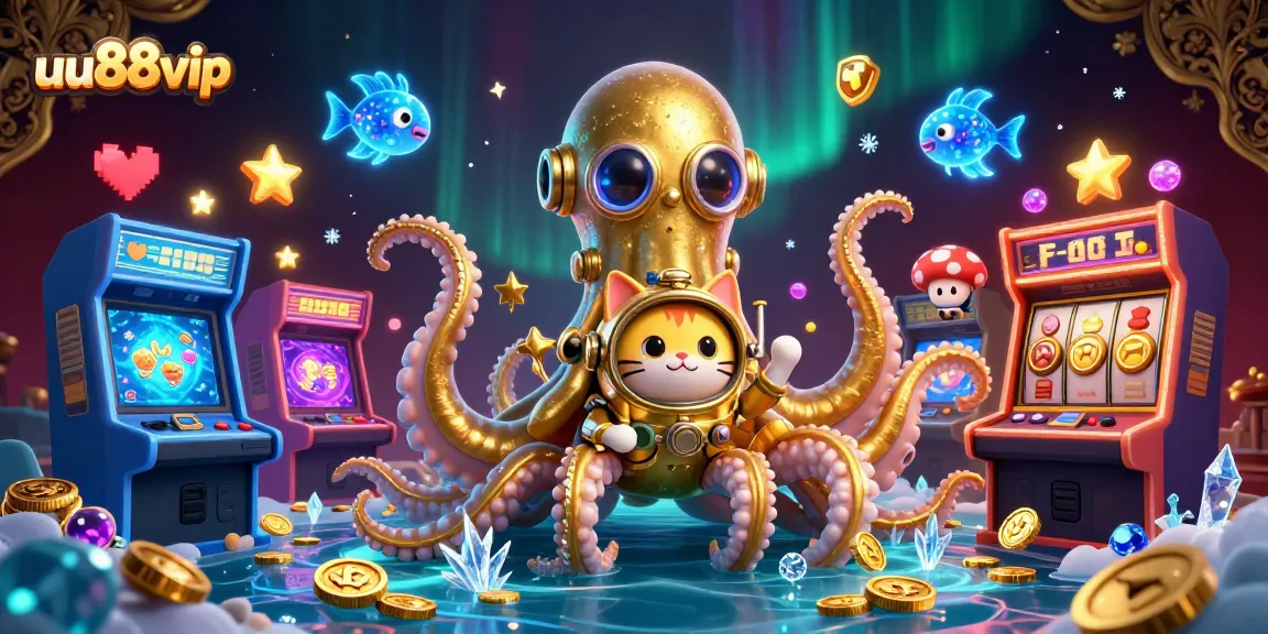 Experience sensory gaming richness with uu88vip in a dynamic oceanic treasure scene.