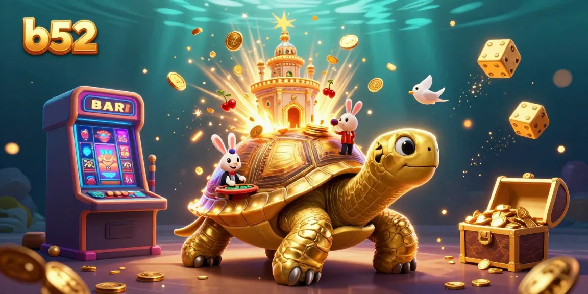 Experience b52's vibrant gaming world with golden tortoise casino, luck, and excitement!