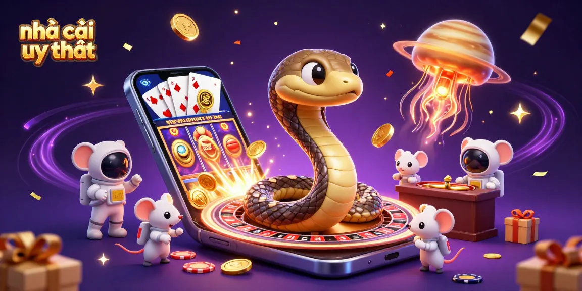 Engage with reputable gambling experiences at nhà cái uy tín through an imaginative cosmic casino theme.