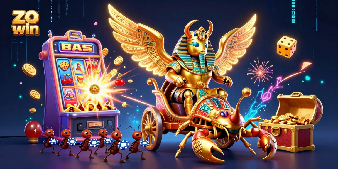 Play big at zo win with vibrant casino action featuring thrilling slot machines and cartoon characters.