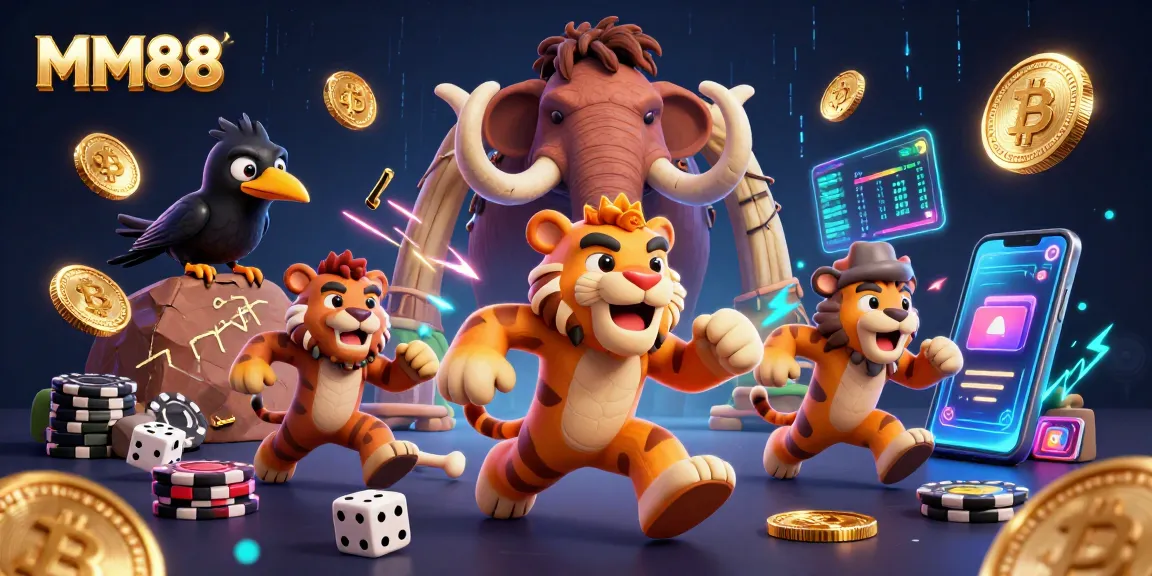 Experience thrilling gameplay at MM88 with vibrant 3D casino scenes capturing ancient wins and modern gameplay.