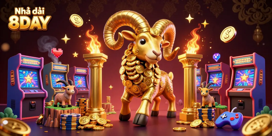 Experience thrilling gameplay at Nhà cái 8DAY with the energy of colorful slots and casino fun.